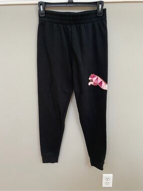 NWOT Kids Puma Black Sweatpants
